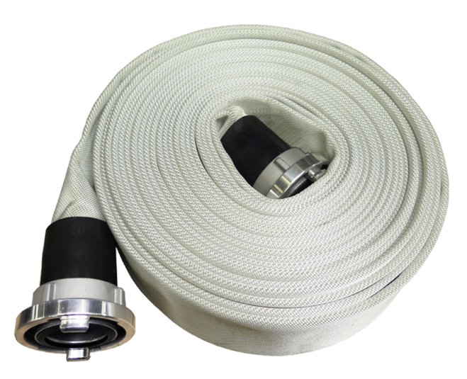 Tuyau plat textile blanc avec Tuyau d'eau