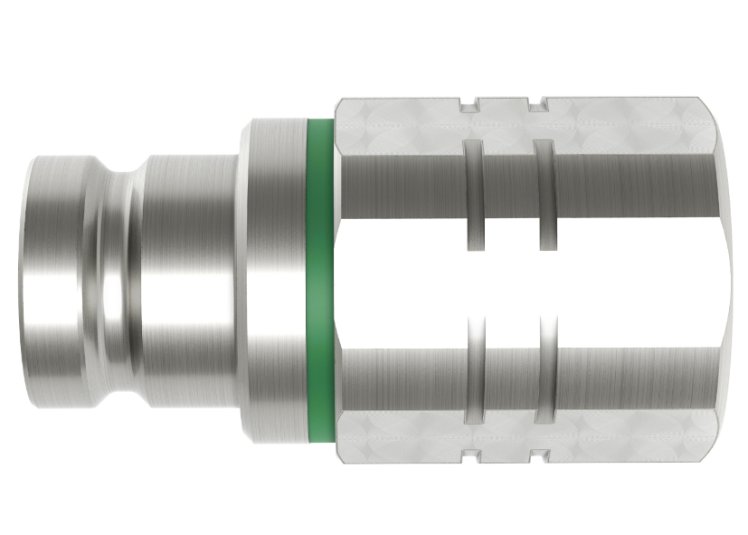 CEJN Nippel Non-Drip          mit Ventil, NBR, G1/