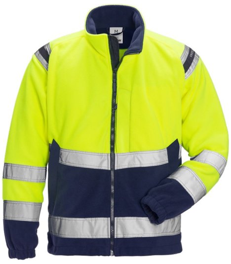 FRISTADS High Vis Fleecejacke Kl. 3 4041 FE EN 204