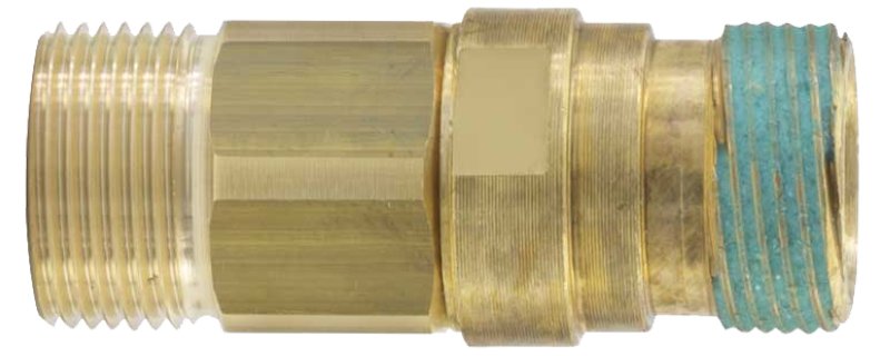 Raccord de tuyau en laiton mâlM22x1.5 x TR 22 mâle