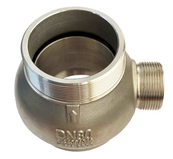 VA Accélérateur de débit DN 80, FI/AE 3" et R