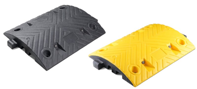 Fahrbahnschwellen System -    Mittelstück & Endstü