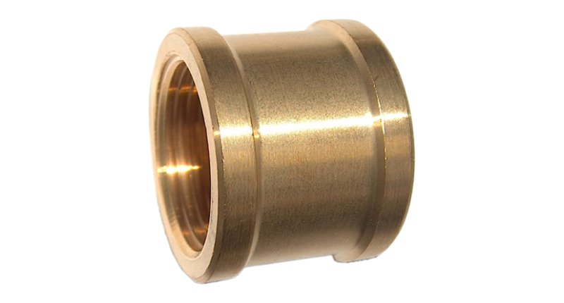 Gewindemuffen aus Messing