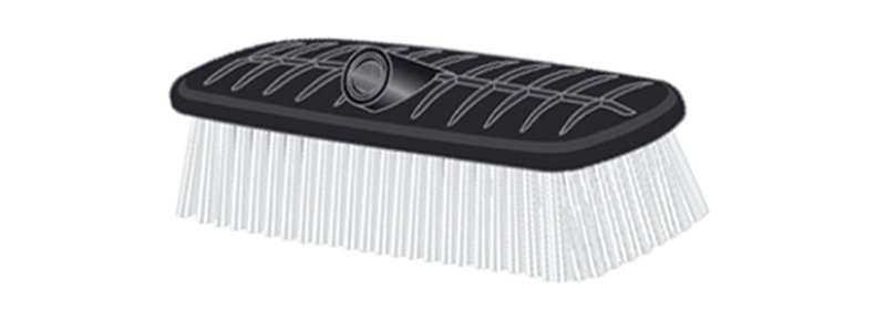 Brosse de lavage 250 mm raccord R1/4" filet