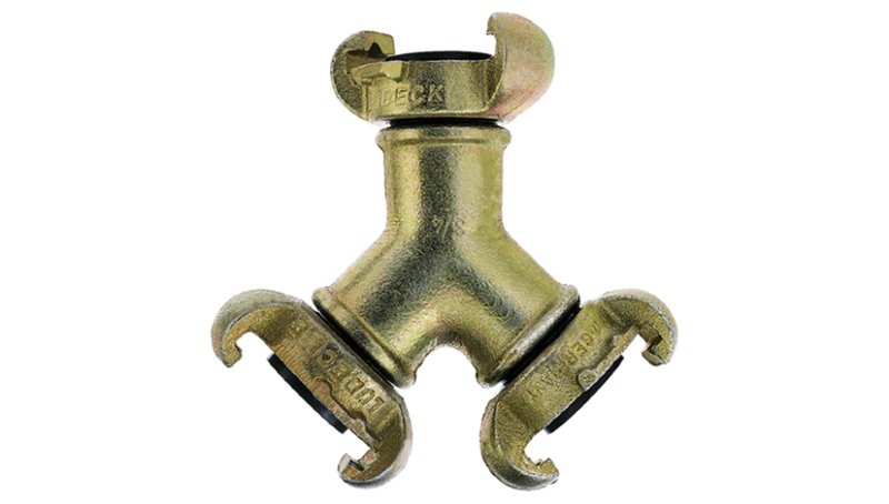 Raccord à 3 voies             en fonte malléable