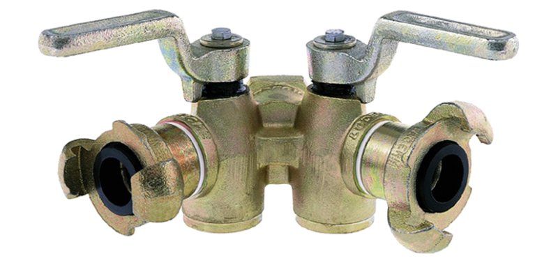 Robinet pour marteau pneumatiqen fonte malléable