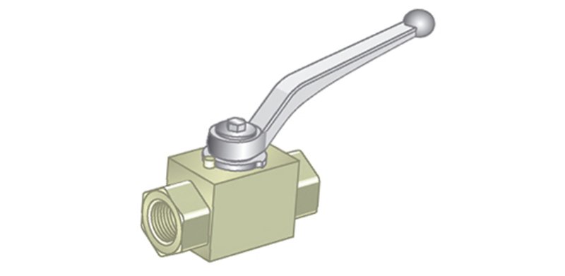 Robinet sphérique 350 bar R3/4Standard, acier galv