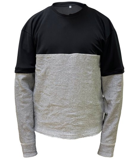 Schnittschutz T-Shirt         50% Polyester 50% Ba